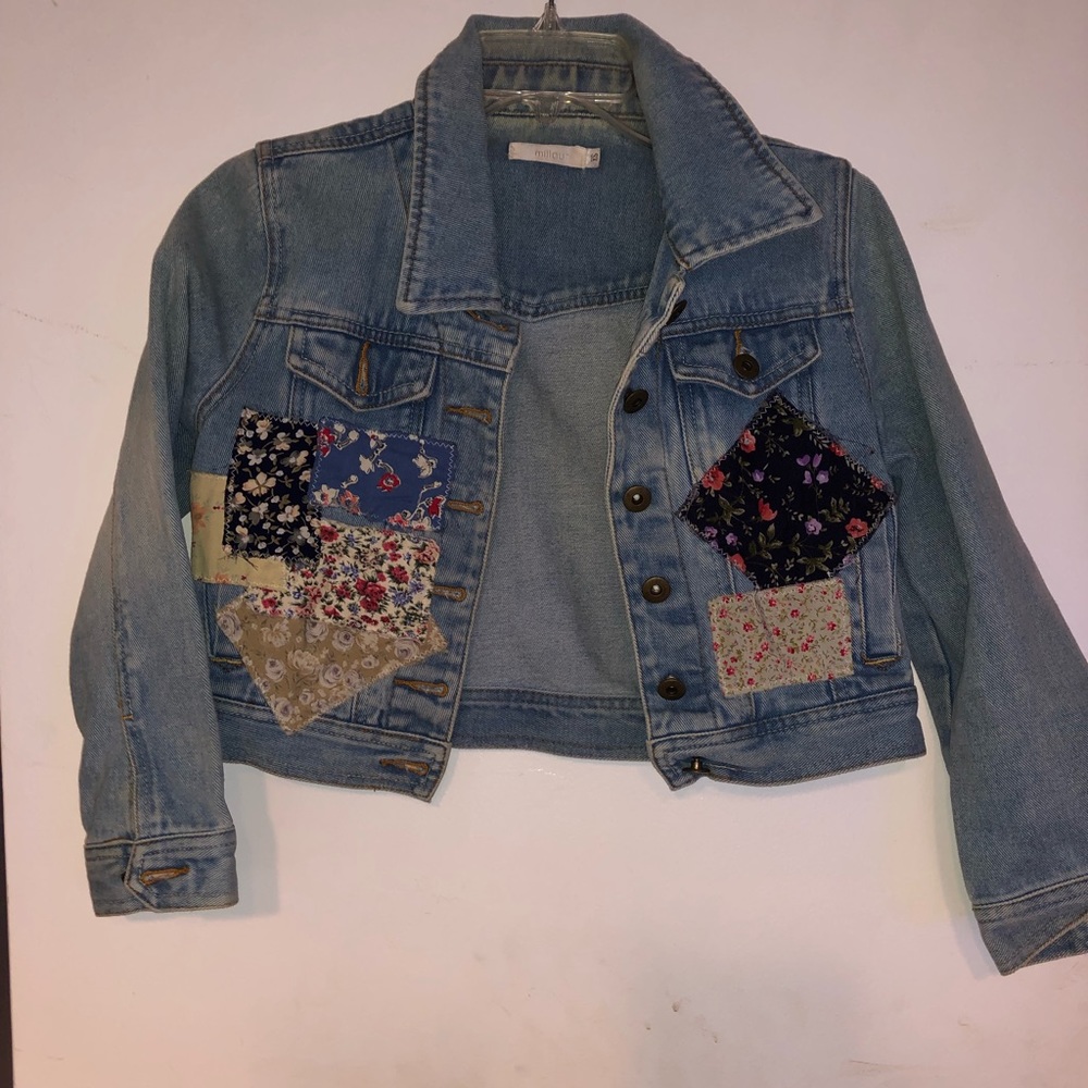 Barely used LF patchwork jean jacket